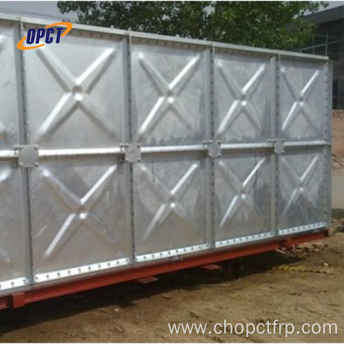 50m3 hot dip galvanized water tanks bolted connection